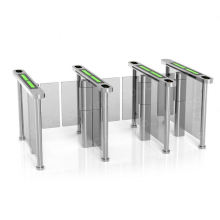 Electric swing barrier access gate swing barrier bi-directional turnstile